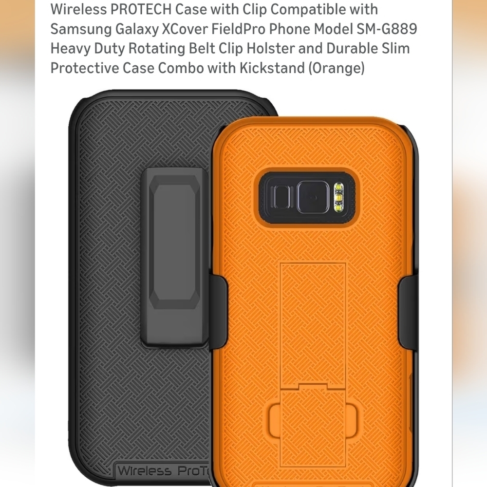 Wirless Protech Case Compatible With Samsung - NEW - Picture 3 of 7